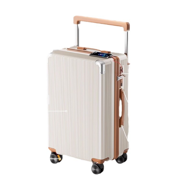 Wide-handle Suitcase Travel Case Luggage With Omnidirectional Silent Wheels And A Combination Lock photo 3