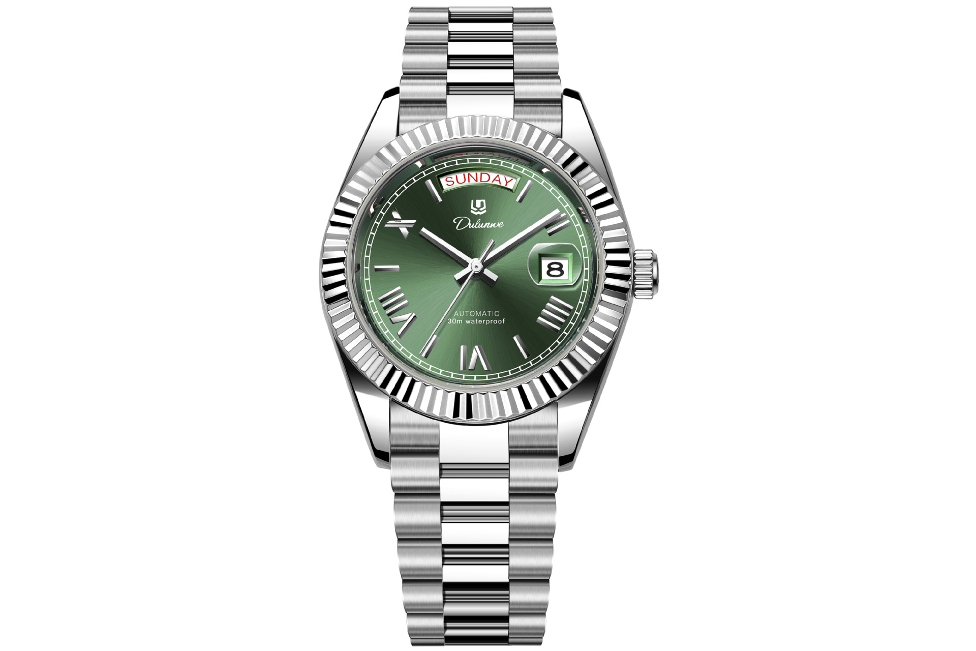 Dual-calendar Automatic Mechanical Mens Watch photo 6