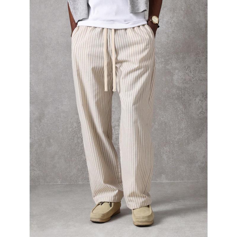 Relaxed Striped Pants Vertical-striped Casual Pants photo 8