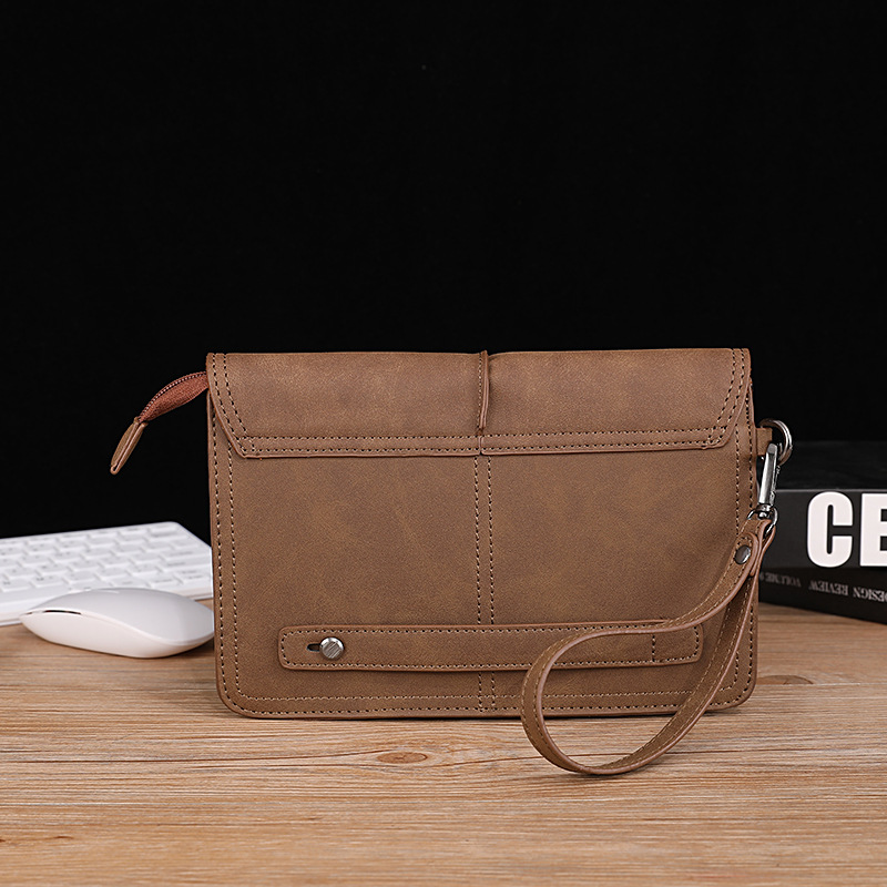 Retro Casual Mens Business Clutch Bag photo 2