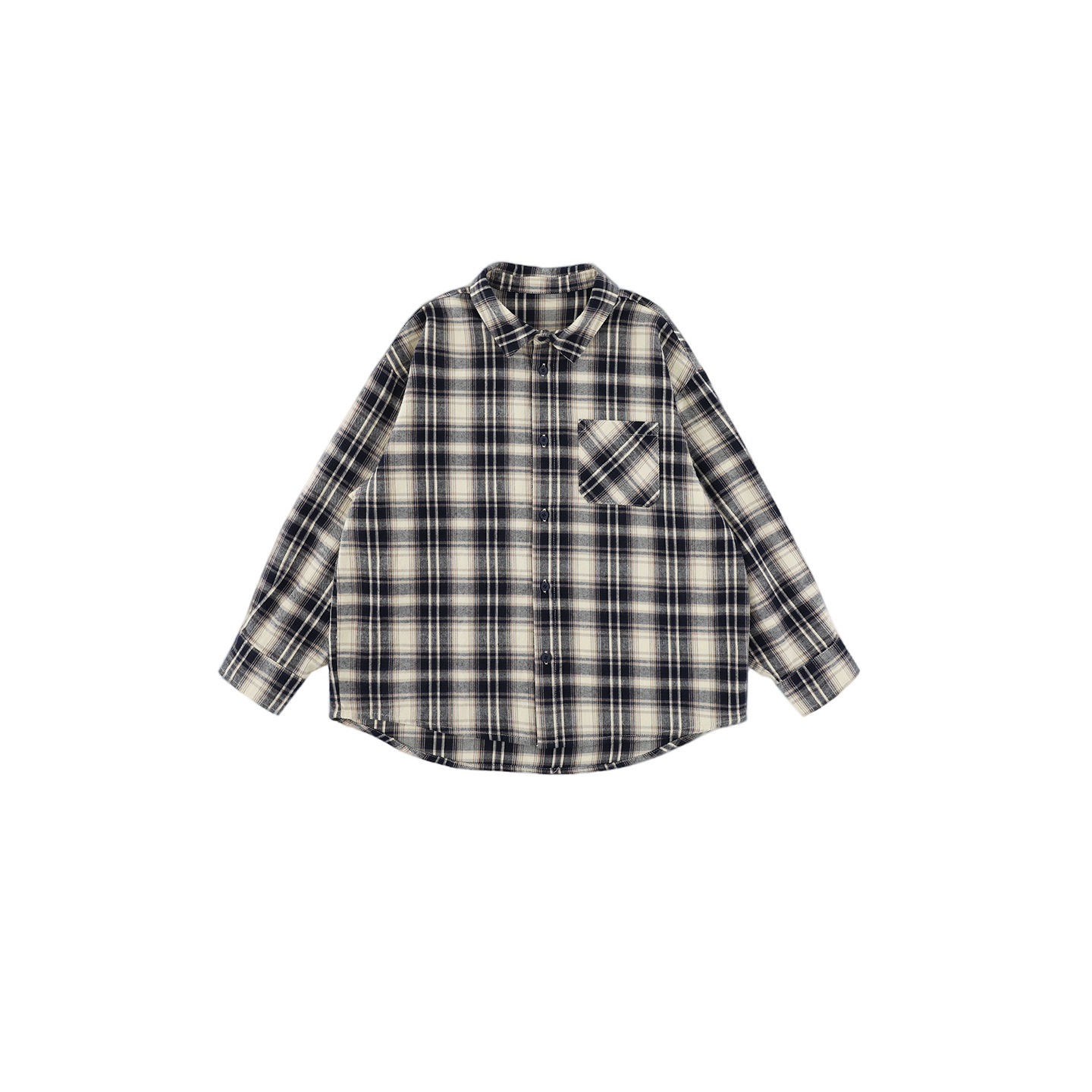 Polo-collar Shirt, Relaxed-fit Casual Jacket photo 2