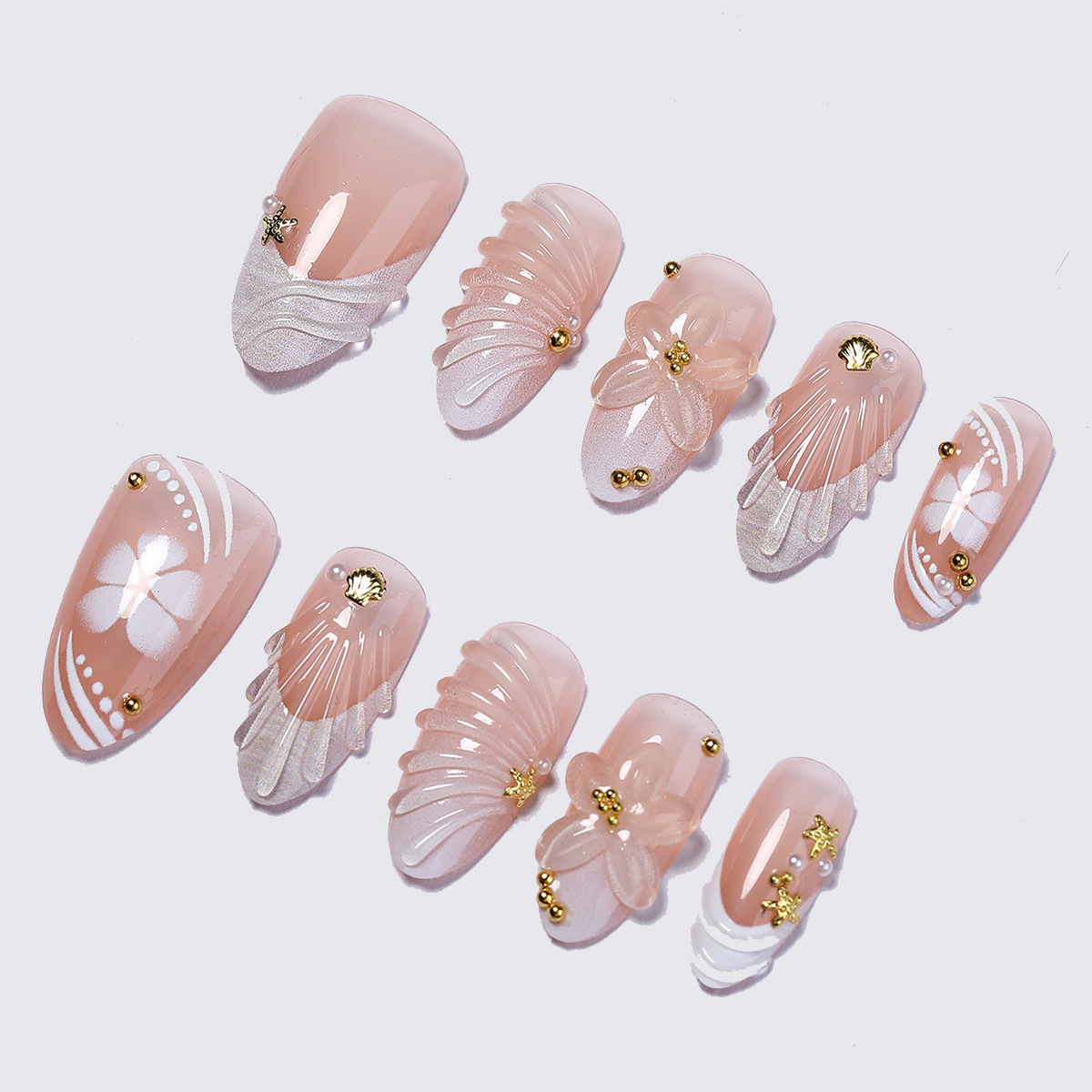 Artificial Nail Tips Glamorous False Nails With A High-end Look photo 3