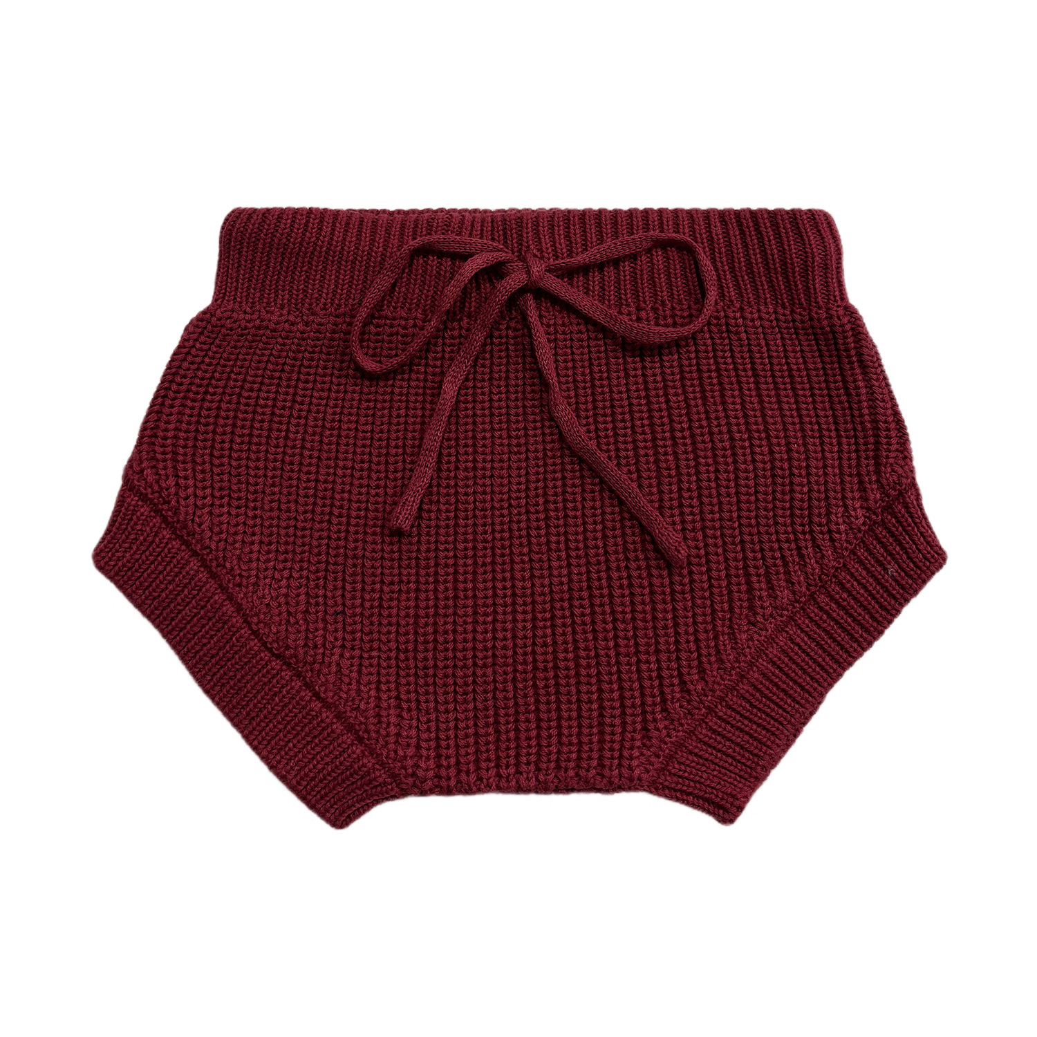 Solid-color Childrens Cornstitch Triangle Shorts photo 3