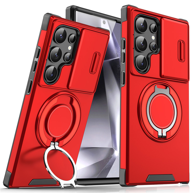 Link Window-opening Phone Case Rotating Stand Cover photo 2