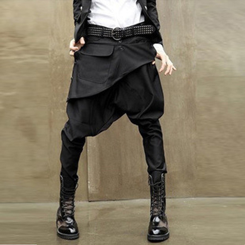 Design Casual Trousers In Black Versatile For Two Styling Options Fallwinter photo 1