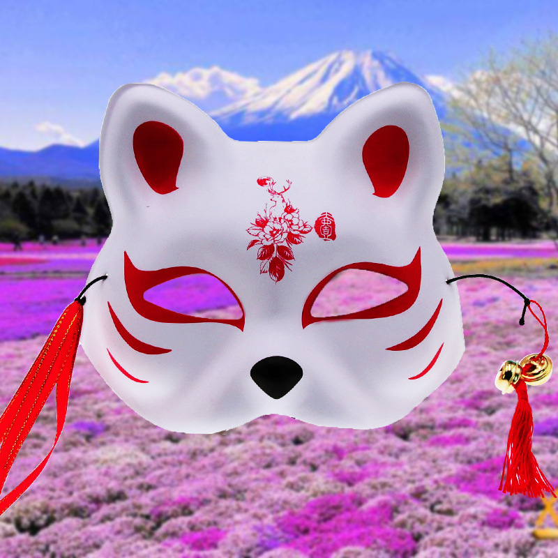 Internet-famous Japanese-style Selfie Half-face Mask Anime photo 3