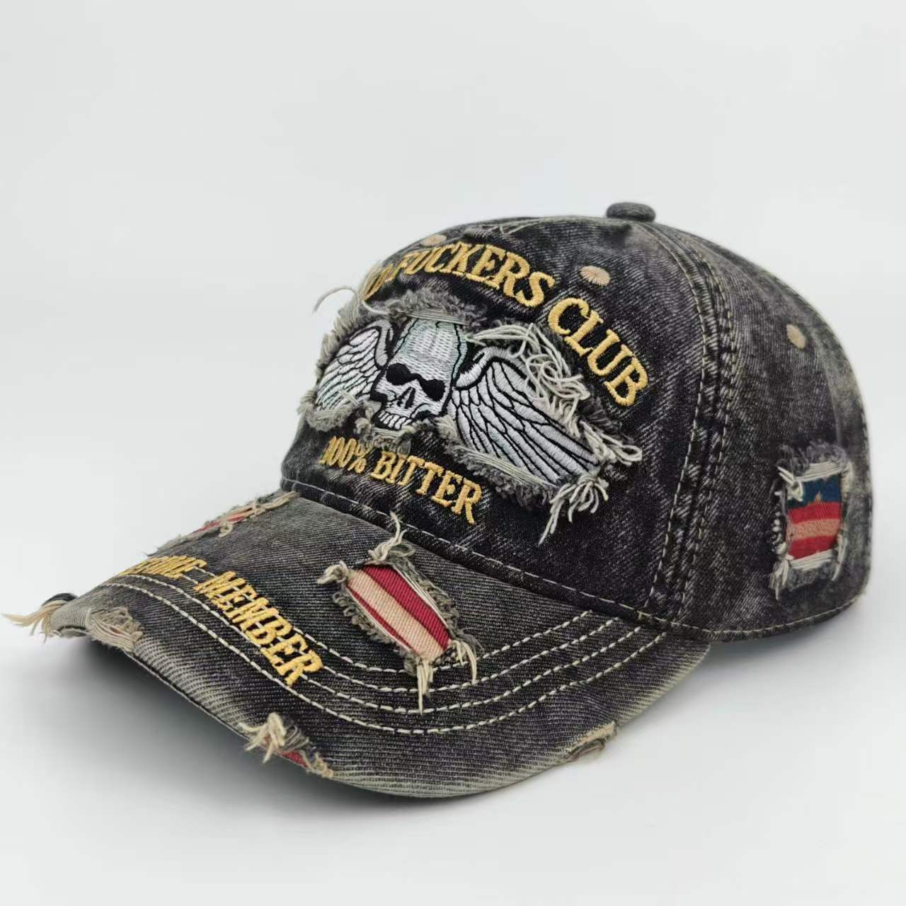 Embroidered Sun-Protective Baseball Cap photo 5