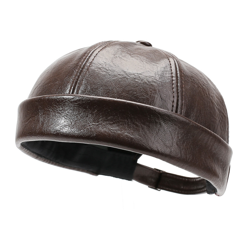 Mens Fashionable Retro Solid-Color Shopkeeper Cap photo 2