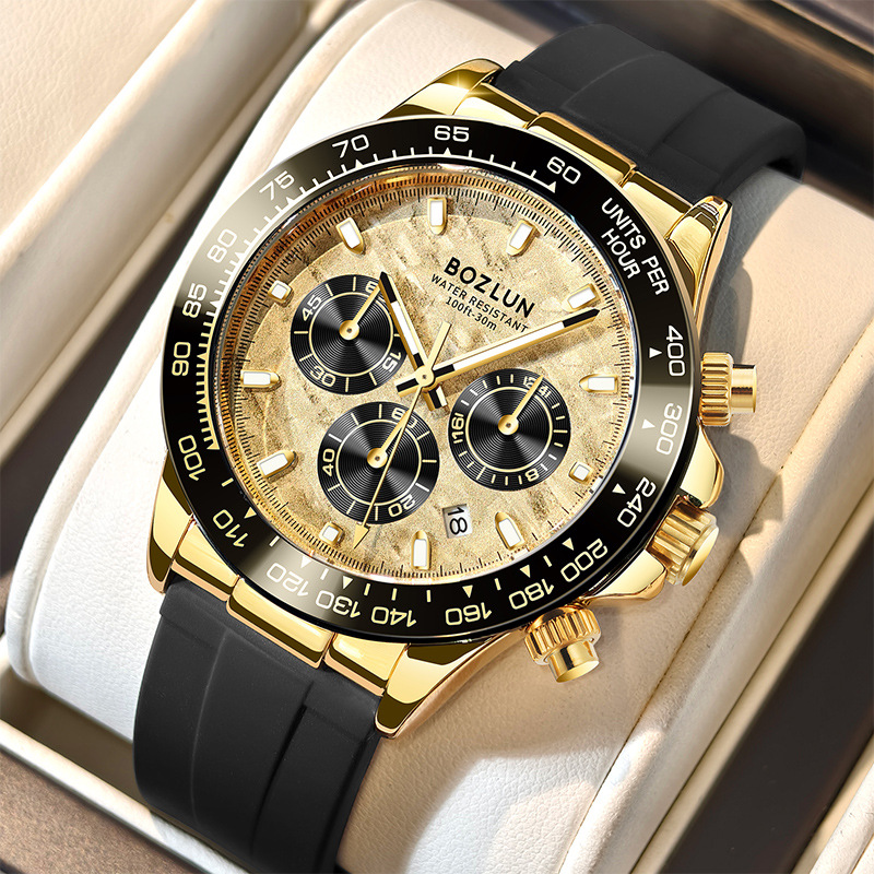 Men's Multi-Function Panda Quartz Watch photo 1