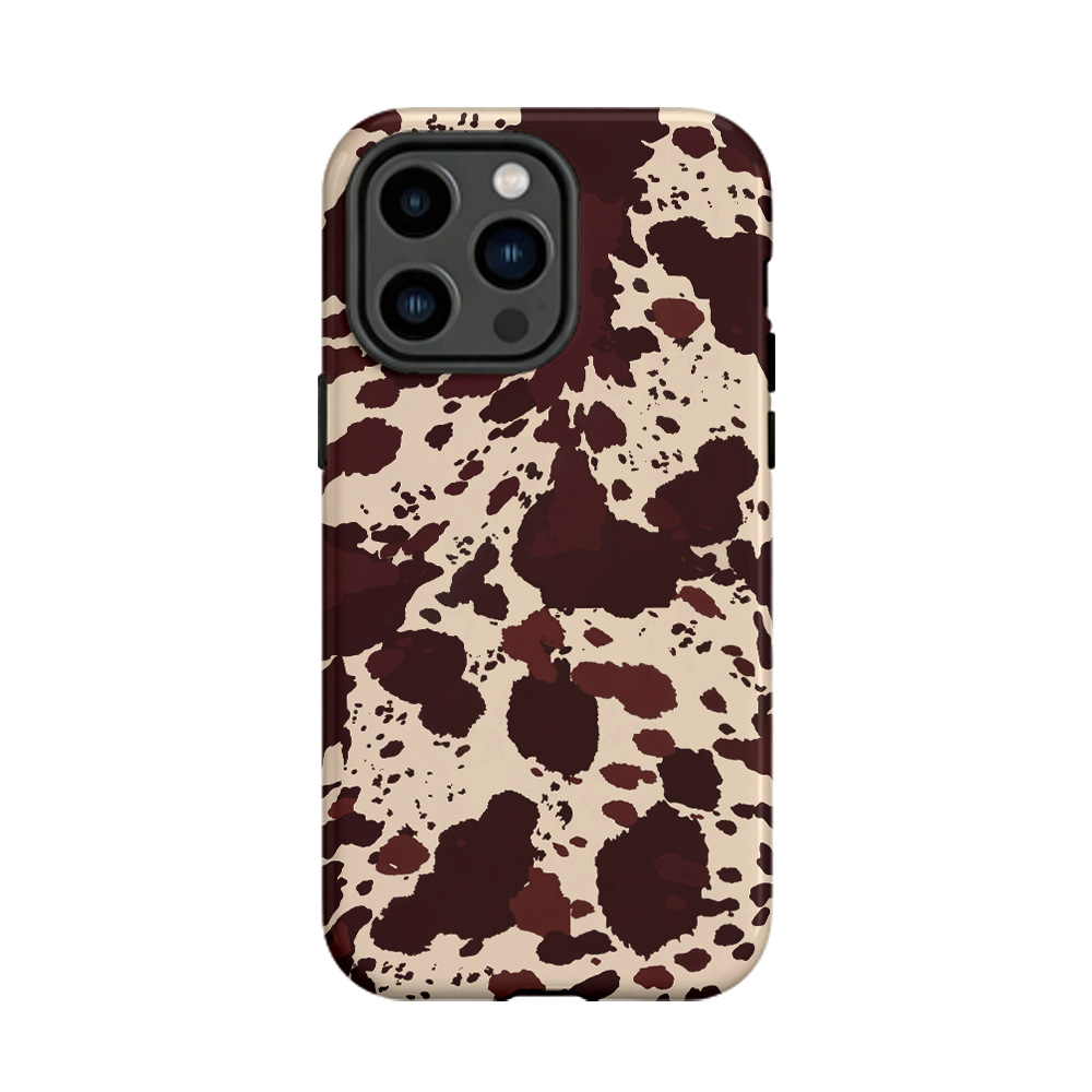 Stylish 2-in-1 Double-layer Glossy Phone Case photo 5