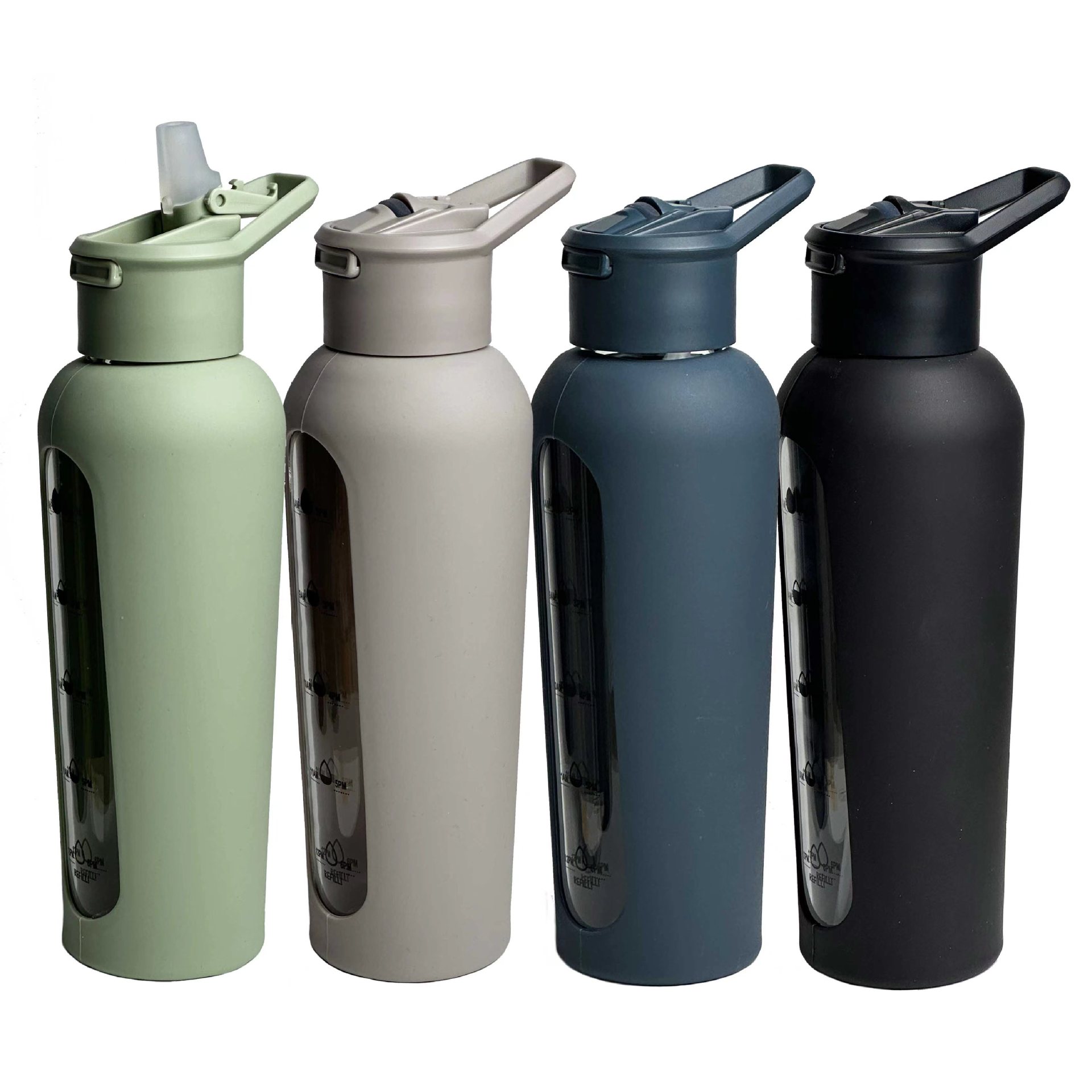 Large-capacity Portable Sports Water Bottle With Lid photo 2