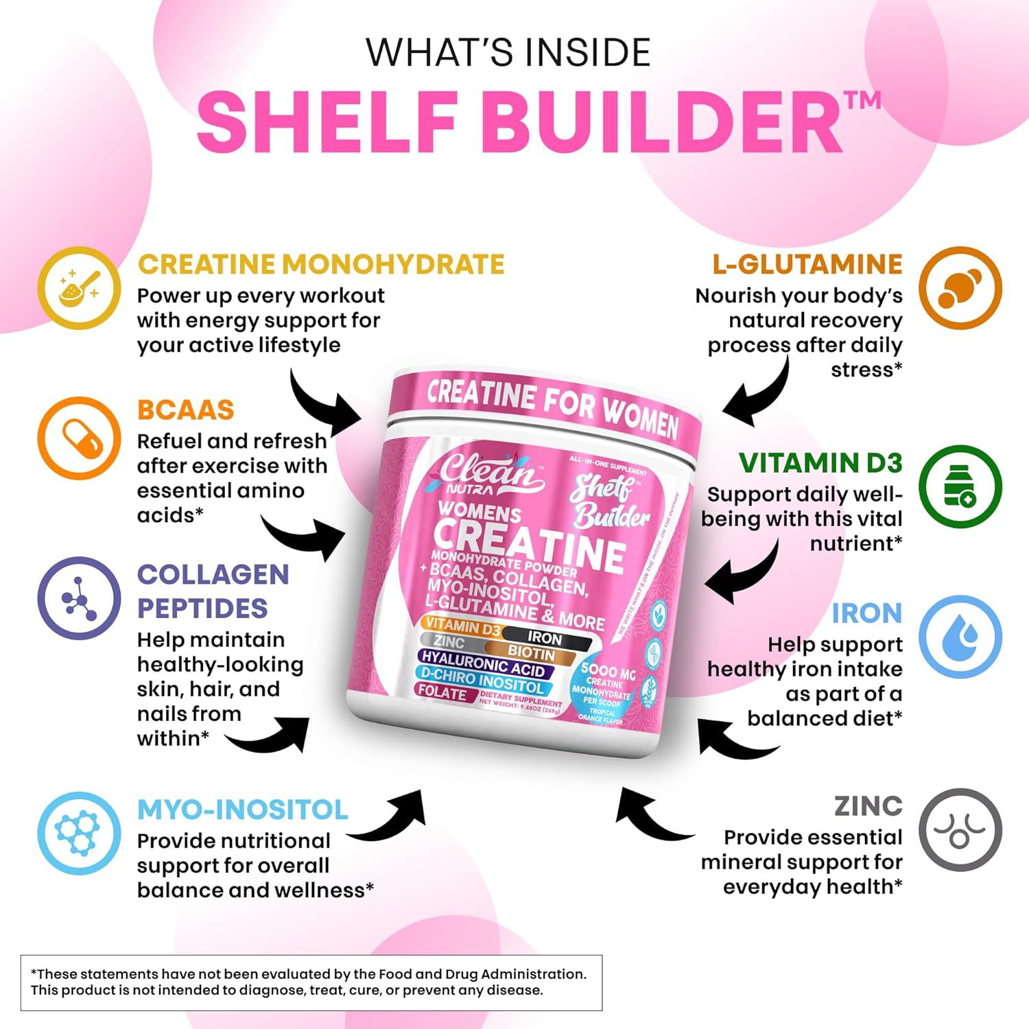 Women's Creatine Powder Collagen Factory Creatine Powder photo 5