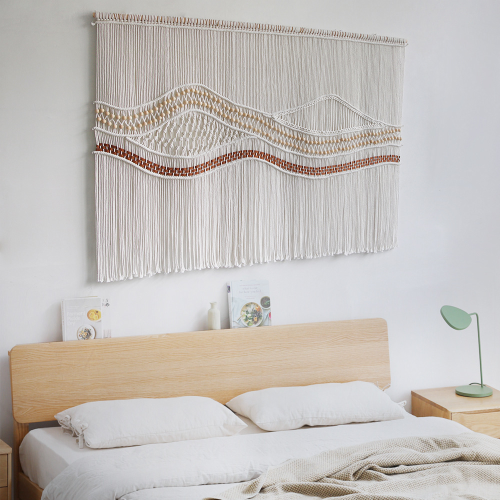 Hand-woven Wall Hanging For Sofa Background Decoration photo 6