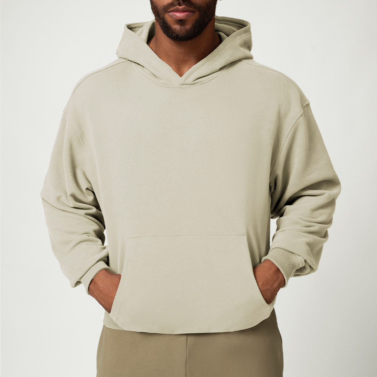 Mens Sporty Stylish And Casual Hooded Sweatshirt photo 3