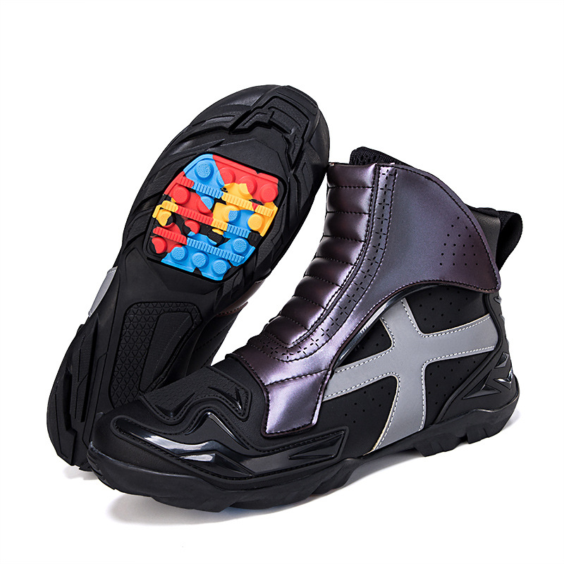 Men's Motorcycle Riding Boots Touring Gear photo 2