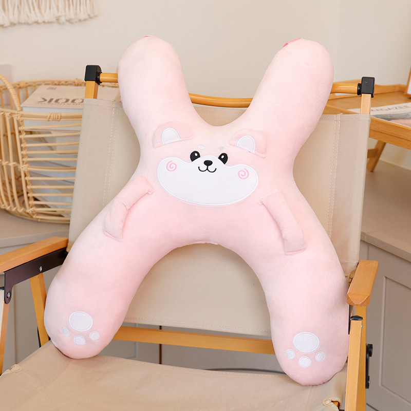 Pig-shaped Husky Pillow Childrens Car Neck Support photo 4