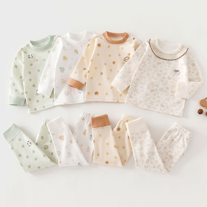 Baby Two-piece Set Seamless Design Essential Base Layer For Newborns photo 3