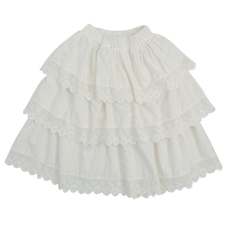 Girls' Skirt With Lace Princess-style Dress photo 6