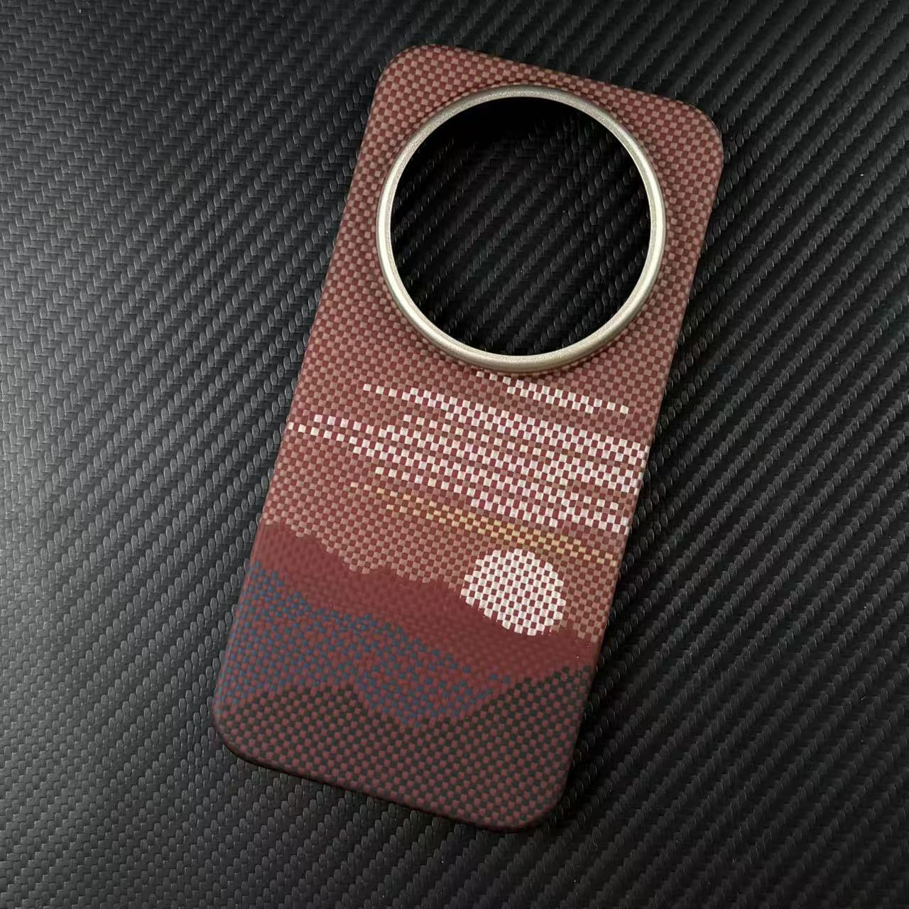 Kevlar Phone Case Aramid Fiber Protective Magnetic Suction photo 8