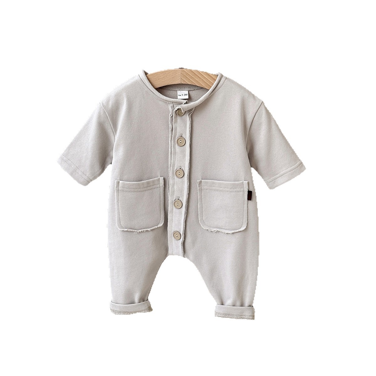 Cute Cotton Knitted Onesie For Infants And Toddlers photo 3