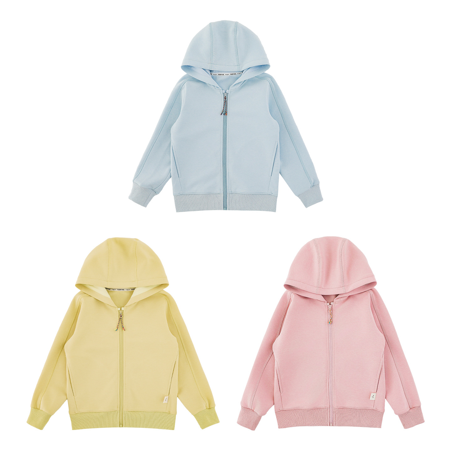 Multicolor Zip-up Sweatshirt Autumn Children's Sportswear photo 5