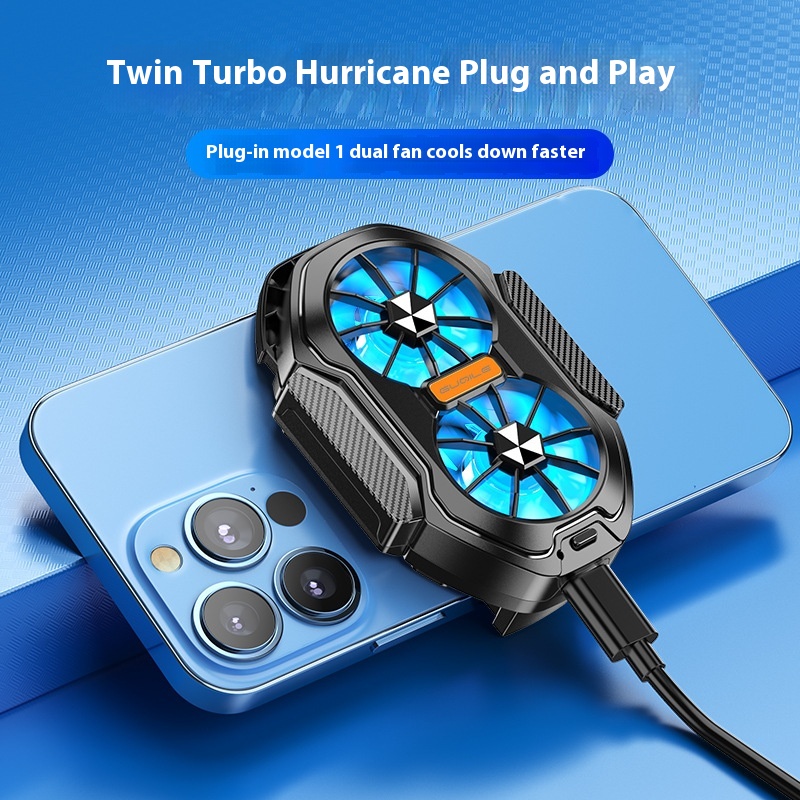 FS01 Twin Fan Air-cooled Charging Mobile Phone Radiator photo 8