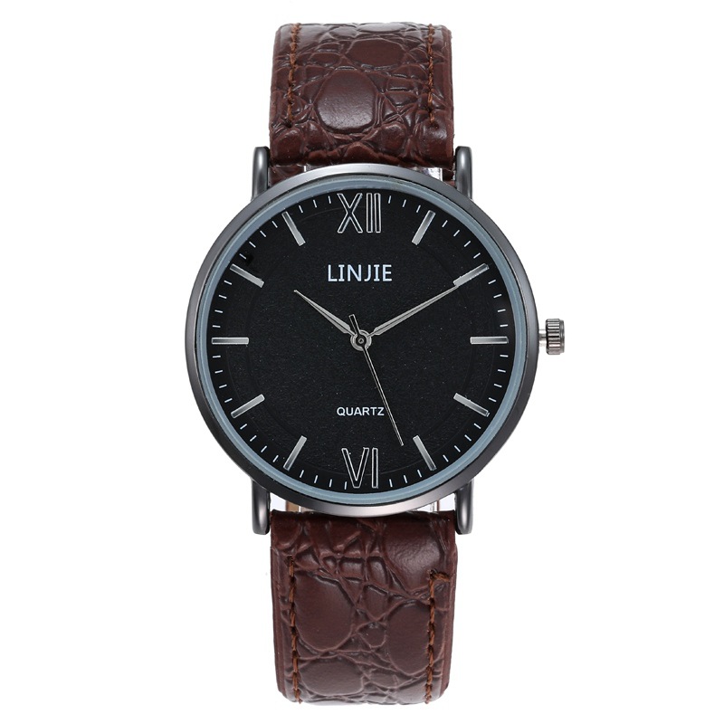 Fashion Men's Watch Casual Leather Belt photo 1