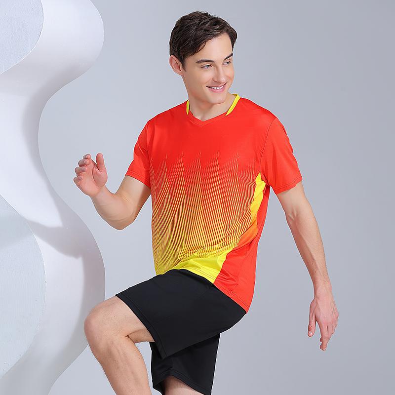 Badminton Quick-Drying Short-Sleeve Training Top photo 3