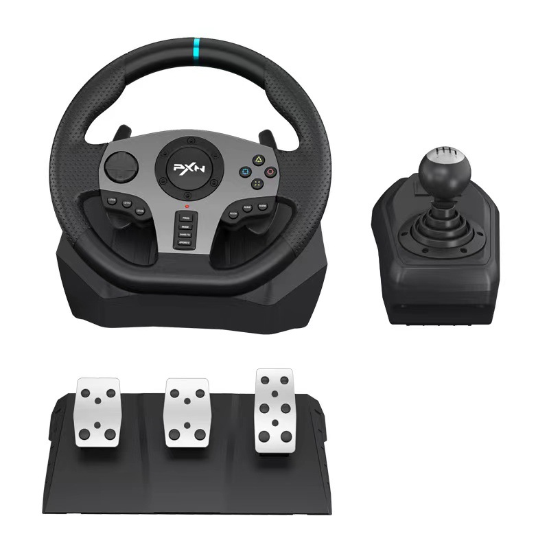 PXNV9 Racing Game Aiming Wheel Compatible With PC PS3 PS4 Xboxone photo 4