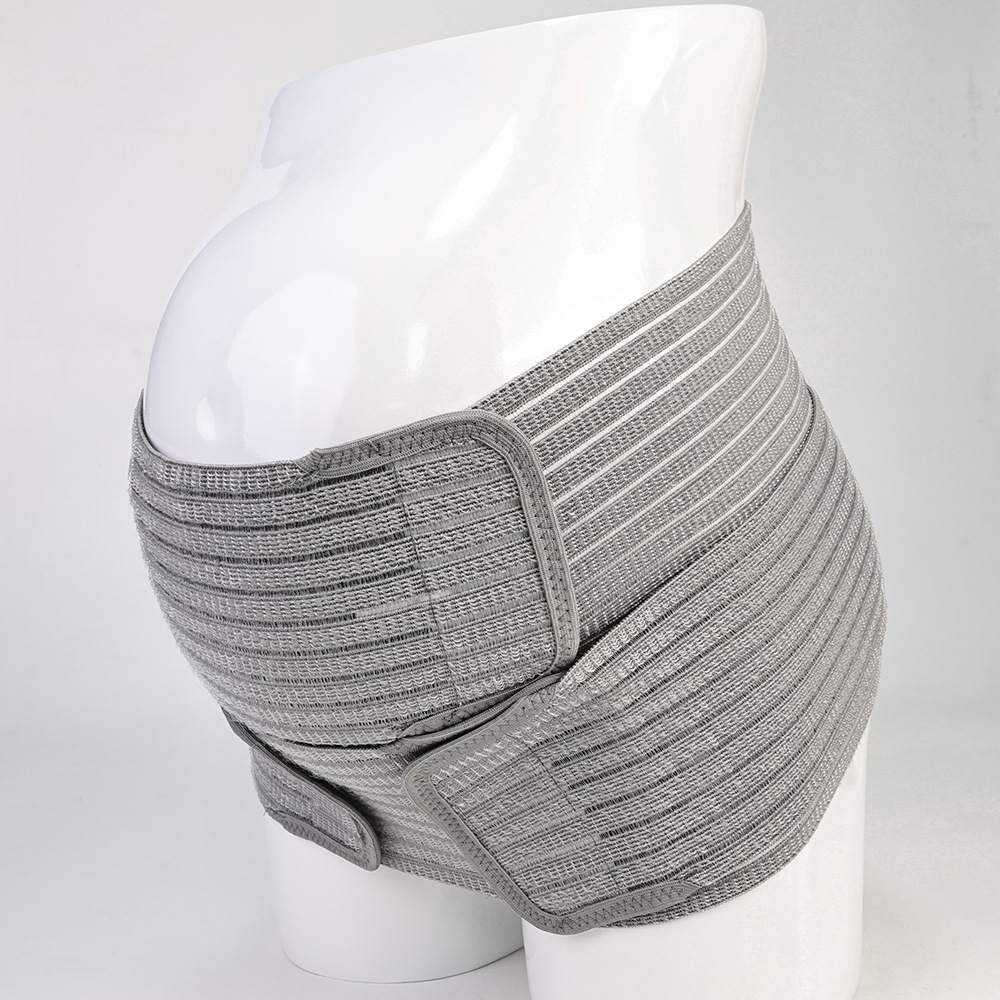 High-elastic Breathable Multi-purpose Postpartum Belly Band With Three Ear Loops photo 4