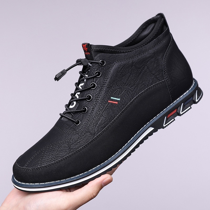 Mens High-top Stylish Mid-calf Boots photo 1