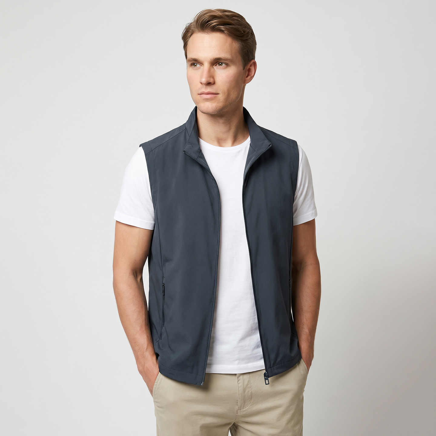 Summer Casual Outdoor Everyday Stretchy Lightweight Comfortable Vest photo 5
