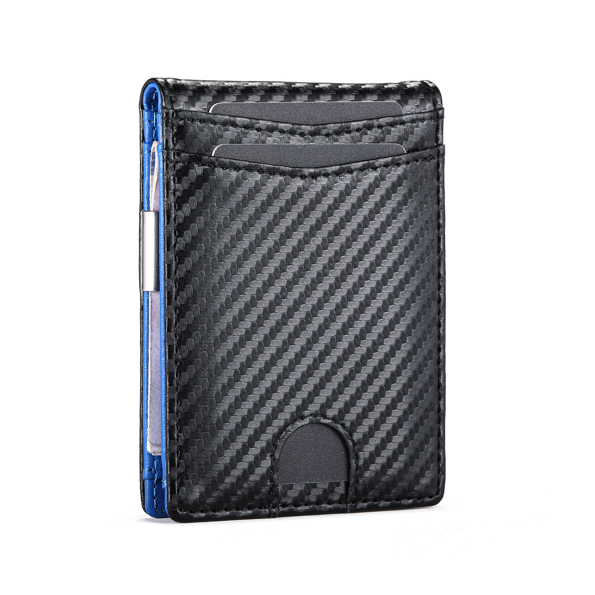 Card Holder For Men Automatic Pop-up Card RFID-blocking Aluminum Card Case photo 6