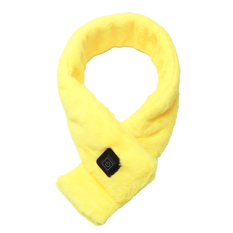 Heated Scarf With Three Temperature Settings, Made From Faux Rabbit Fur photo 3