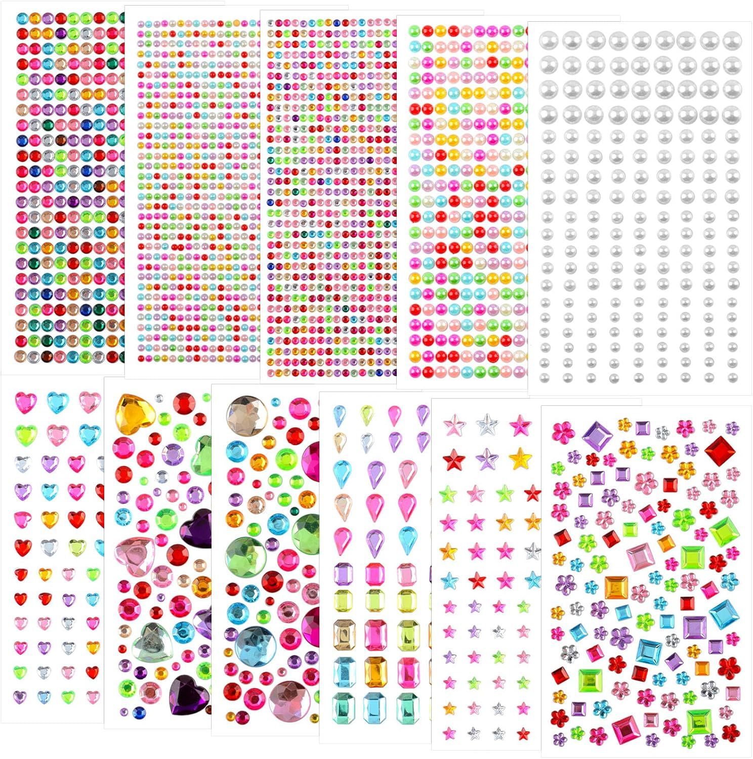 Children's Cartoon Princess 3D Heart-Shaped Diamond Sticker photo 6