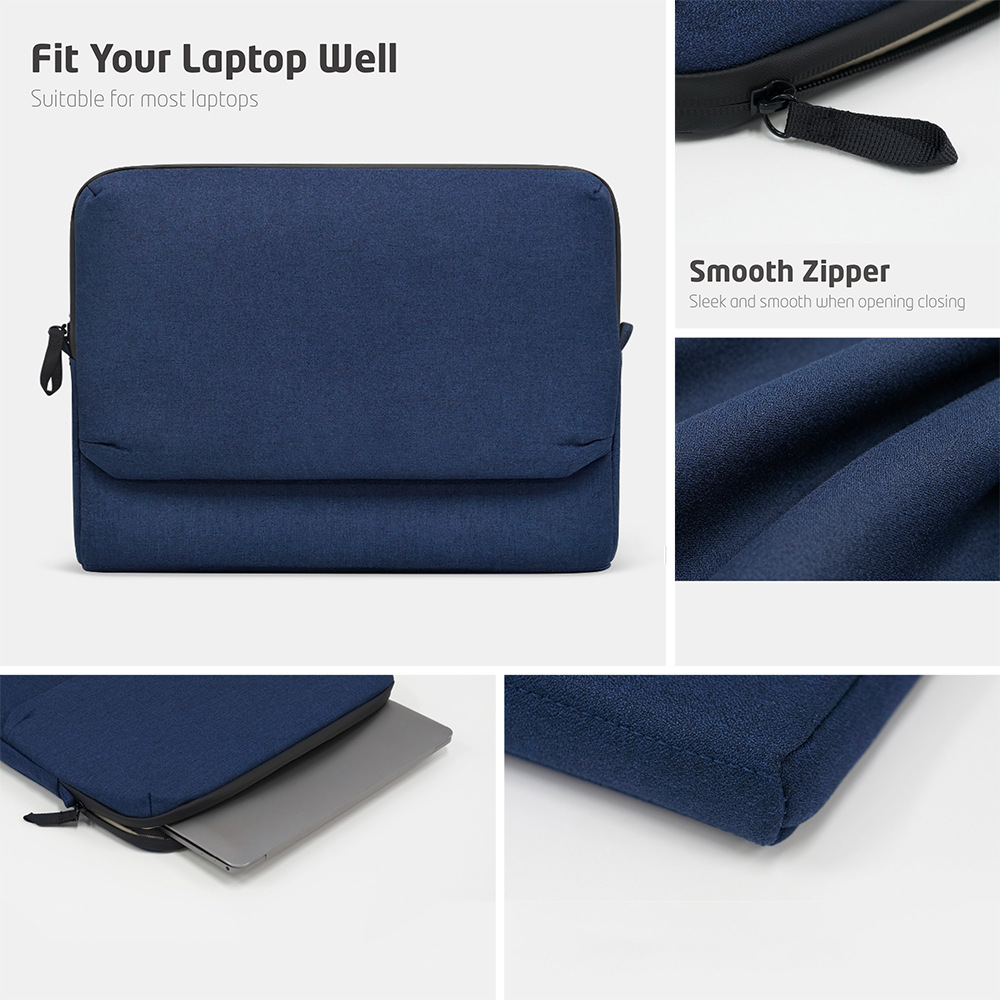 Shockproof Front-Opening Laptop Sleeve For Business Use photo 6