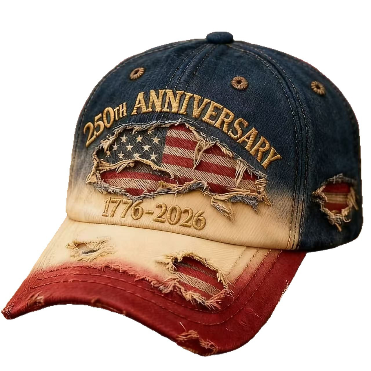 Embroidered Sun-Protective Baseball Cap photo 3