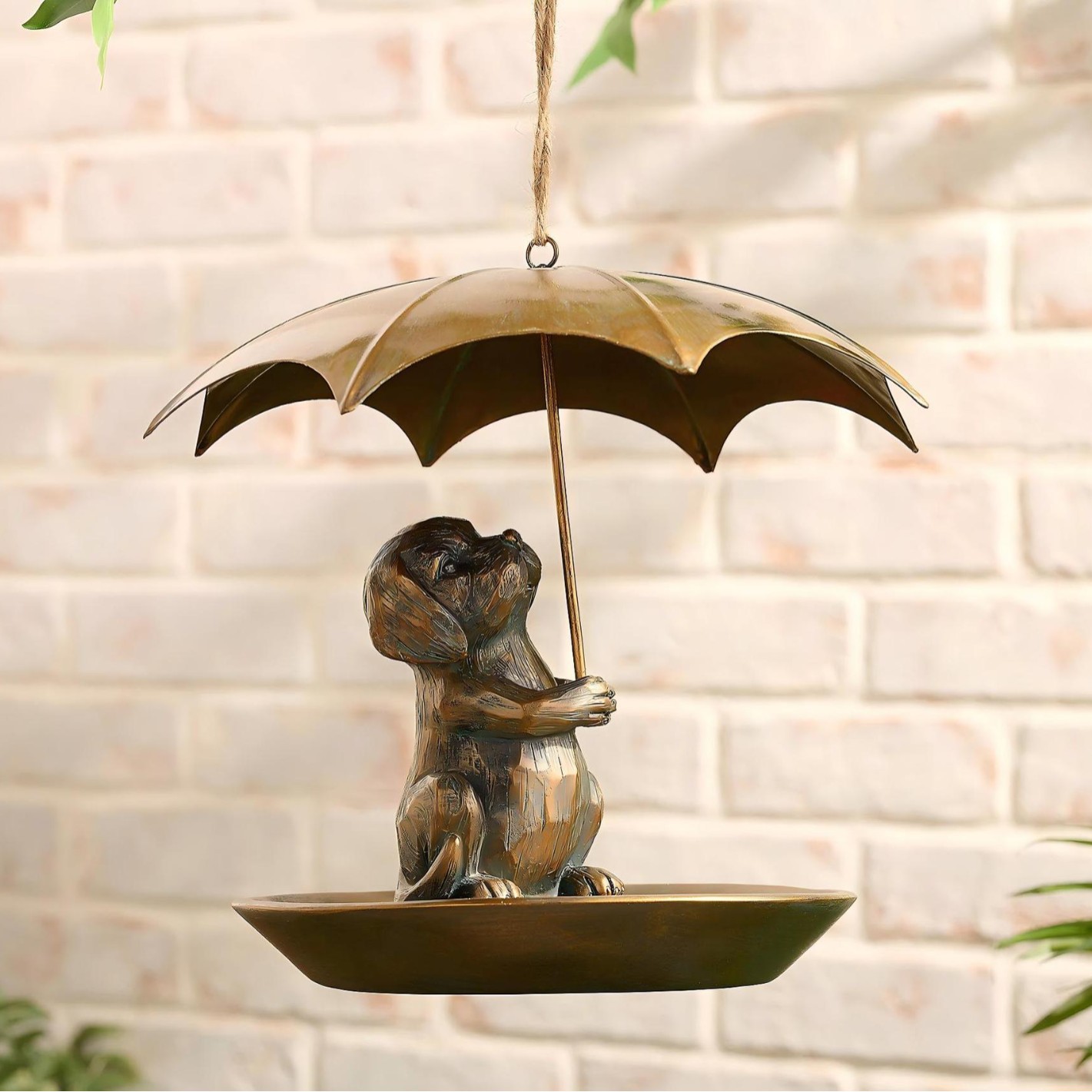 Home Creative Portable Umbrella Shaped Bird Feeder photo 6