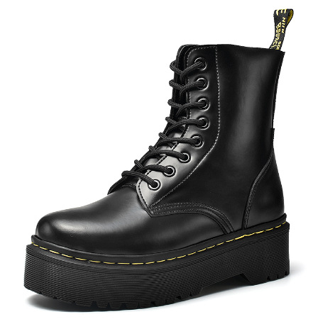 British-style Womens Ankle Boots With Side Zippers photo 7