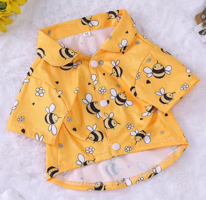 Pet Cat And Dog Universal Printed Shirt Big And Small Dogs photo 5