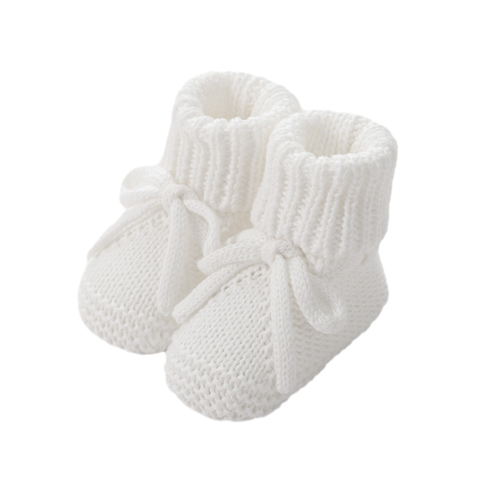 Bow-tie Strap Knitted Toddler Shoes photo 6