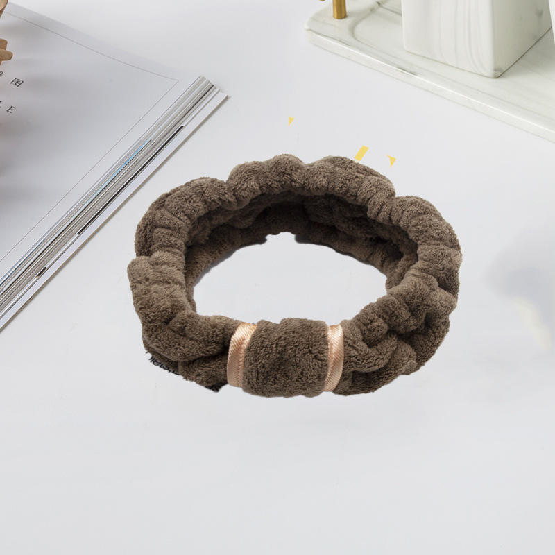 Women's Skincare Face-washing Single-button Headband photo 4