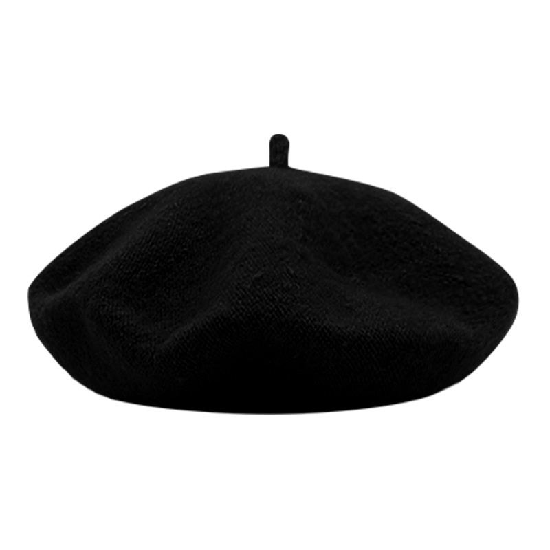 Childrens Beret British-Style Vintage Wool Beret photo 5