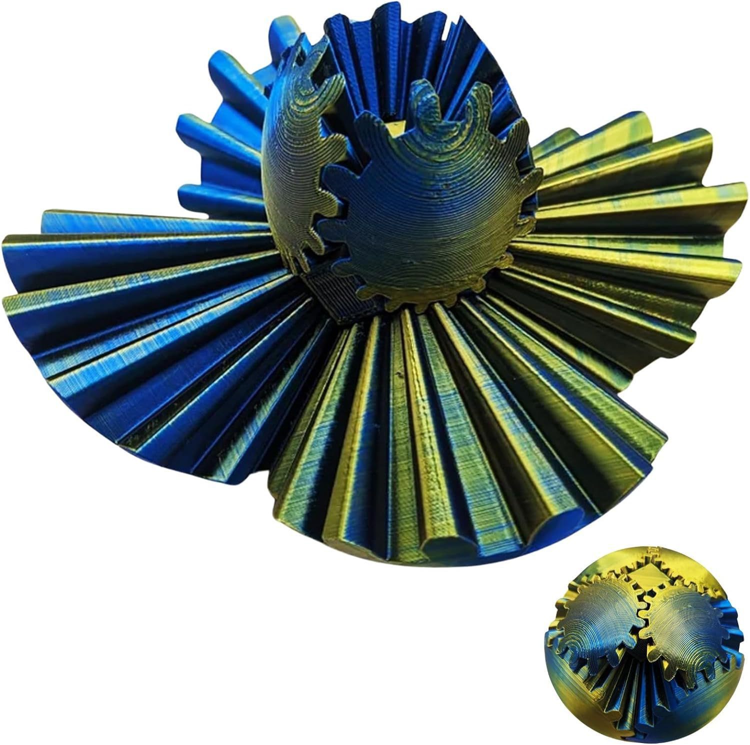 Stress-relief 3D-printed Dragon-scaled Twist Egg photo 6