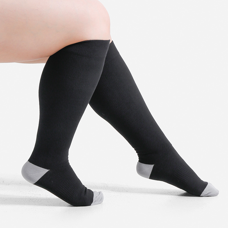 Compression Socks For Running And Hiking Breathable And Elastic Leg Sleeves photo 2