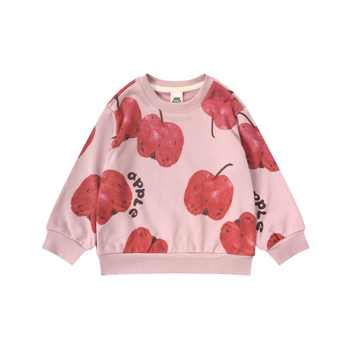 Spring And Autumn Girls Sweatshirt With Ribbed Cuffs photo 2