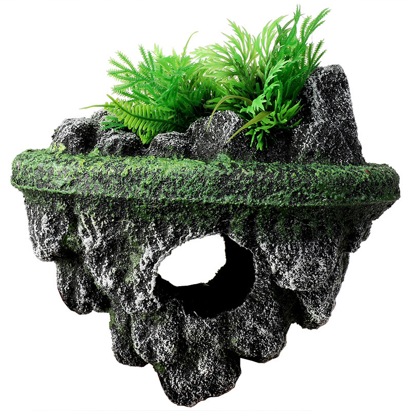 Fish Tank Landscaping Suspended Stone Floating Ornaments photo 3