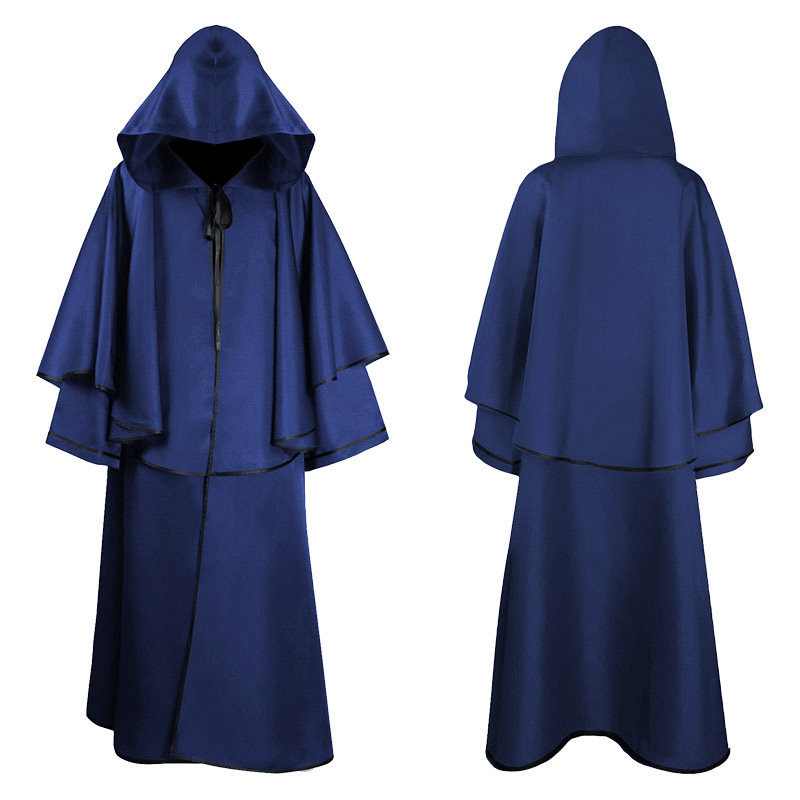Cloak Hooded Robe Cloak Long Robe photo 7