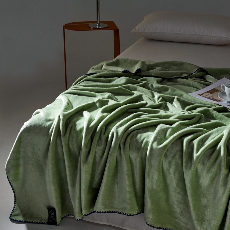 Light Luxury Solid Color Casual Blanket Rug photo 5
