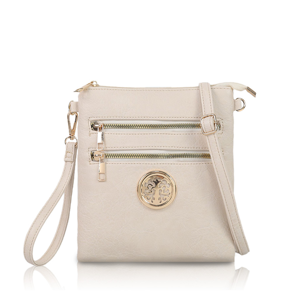 Unisex Solid-color Crossbody Handbag Casual And Versatile Single-shoulder Bag photo 2